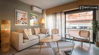 Rent Flat in Congrés - Indians. Piso de 1 habitación en alquiler en el congrés i els indians