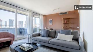 Lloguer Pis a Diagonal Mar i el Front Marítim del Poblenou. Apartamento de 2 dormitorios en alquiler en sant martí, barcelon