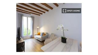 Rent Flat in Raval. Amplio apartamento cerca de las ramblas