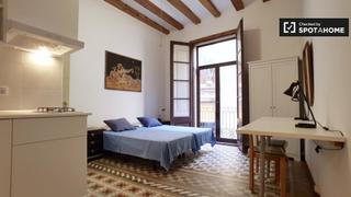 Alquiler Piso en Gòtic. Estudio en alquiler en el gòtic, barcelona.