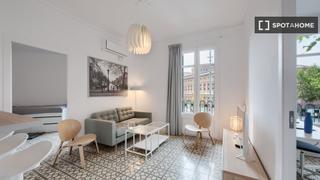 Lloguer Pis a L´Antiga Esquerra de l´Eixample. Apartamento entero de 3 habitaciones en barcelona.