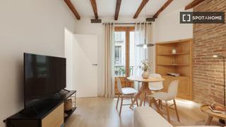 Alquiler Piso en St. Pere - Sta. Caterina - El Born. Estudio en alquiler en el corazón de barcelona