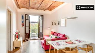 Location Appartement à La Nova Esquerra de l´Eixample. Apartamento de 1 dormitorio en alquiler en eixample, barcelona