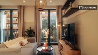 Lloguer Pis a Fort Pienc. Apartamento de 1 dormitorio en alquiler en el fort pienc