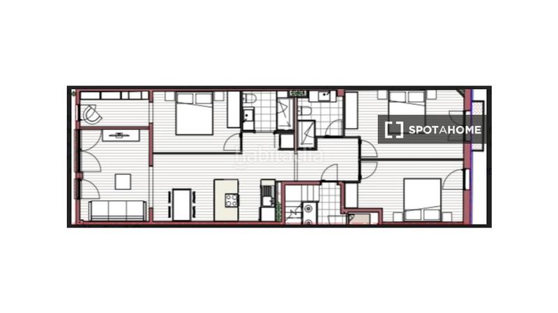 Foto a99aaf78-dad8-4975-a479-1b1da55c7bd3. Rent flat with heating in El Poble Sec - Parc de Montjuïc Barcelona