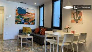 Location Appartement à Sant Antoni. Estudio en alquiler en la nova esquerra de leixample