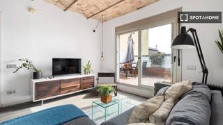 Affitto Appartamento in Vila de Gràcia. Estudio en alquiler en vila de gràcia, barcelona