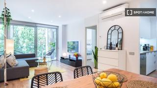 Location Appartement à La Nova Esquerra de l´Eixample. Estudio en alquiler en la nova esquerra, barcelona.