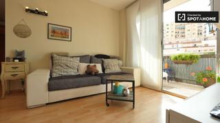 Alquiler Piso en La Teixonera. Acogedor apartamento de 1 dormitorio en alquiler en hortaguinard