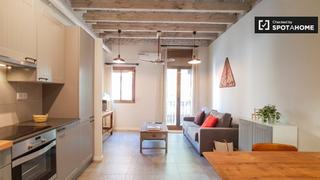 Lloguer Pis a La Sagrera. Apartamento de 1 dormitorio en alquiler en sant andreu, barcelon