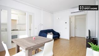 Rent Flat in La Vila Olímpica del Poblenou. Piso de 1 habitación con aire acondicionado en alquiler en poble