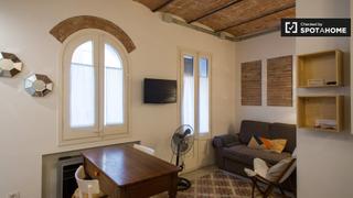 Lloguer Pis a Barceloneta. Elegante apartamento de 1 dormitorio en alquiler en la barcelone