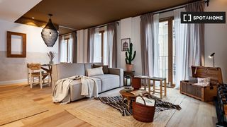 Rent Flat in Vila de Gràcia. Piso en alquiler de 1 habitación en vila de gràcia.