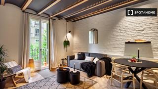 Location Appartement à Dreta de l´Eixample. Apartamento de 2 dormitorios en alquiler en barcelona