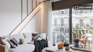 Location Appartement à L´Antiga Esquerra de l´Eixample. Apartamento de 3 dormitorios en alquiler en barcelona