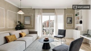 Rent Flat in Putget - Farró. Apartamento de 4 dormitorios en alquiler en barcelona