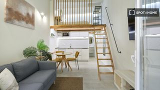 Miete Etagenwohnung in Raval. Piso de 1 habitación en alquiler en el raval, barcelona
