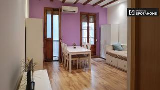 Alquiler Piso en Raval. Elegante apartamento de 1 dormitorio en alquiler en el raval, ba