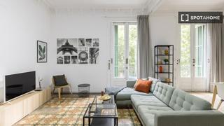 Lloguer Pis a Dreta de l´Eixample. Increíble piso de 3 habitaciones situado en barcelona