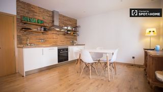 Miete Etagenwohnung in Poblenou. Apartamento de 1 dormitorio en alquiler en poblenou, barcelona