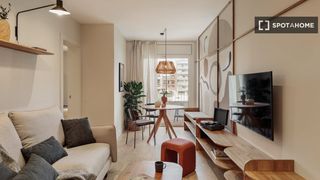 Rent Flat in Putget - Farró. Piso en alquiler de 2 habitaciones en sant gervasi bonanova