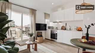 Affitto Appartamento in Sants. Piso de 1 habitación en alquiler en sants, barcelona.