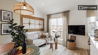 Miete Etagenwohnung in Sants. Piso de 1 habitación en alquiler en sants, barcelona.