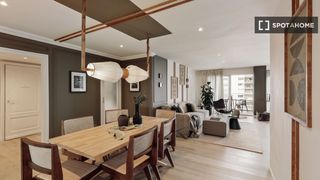 Miete Etagenwohnung in Pedralbes. Apartamento de 5 habitaciones en alquiler en sarria, barcelona.