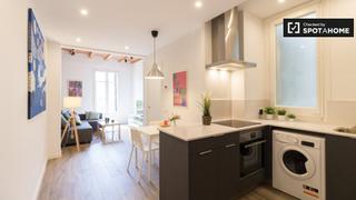 Location Appartement à La Nova Esquerra de l´Eixample. Apartamento de 1 dormitorio en alquiler en plaça espanya, barcel