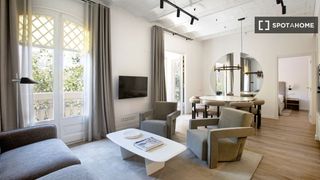 Alquiler Piso en Dreta de l´Eixample. Piso de 2 habitaciones en alquiler en la dreta de leixample