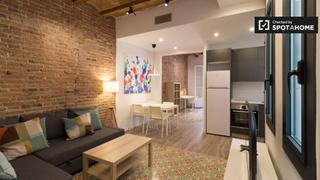 Affitto Appartamento in La Nova Esquerra de l´Eixample. Apartamento de 1 dormitorio en alquiler en plaça espanya, barcel