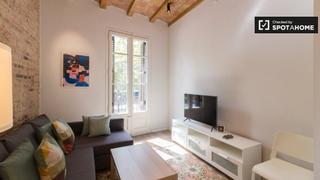 Location Appartement à La Nova Esquerra de l´Eixample. Apartamento de 1 dormitorio en alquiler en plaça espanya, barcel