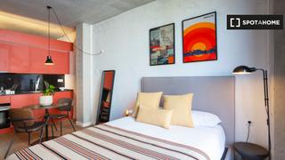 Lloguer Pis a Fort Pienc. Estudio amueblado en un coliving en barcelona