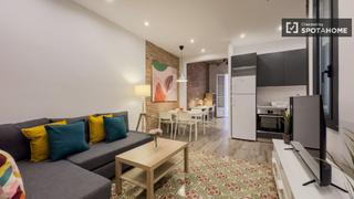 Lloguer Pis a La Nova Esquerra de l´Eixample. Apartamento de 1 dormitorio en alquiler en sant antoni, barcelon