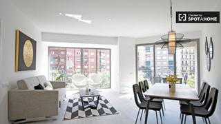 Location Appartement à Fort Pienc. Apartamento de 3 dormitorios en alquiler en el eixample, barcelo