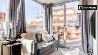 Miete Etagenwohnung in Putget - Farró. Apartamento de 1 dormitorio en alquiler en barcelona