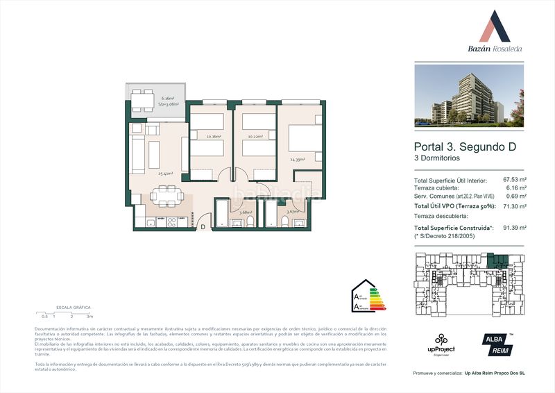 Foto 323fb3ca-d760-4370-9261-385e9cd242d8. Appartement 79m<sup>2</sup> dans calle santiago rusiñol 28 dans Rosaleda - Juventud Granada