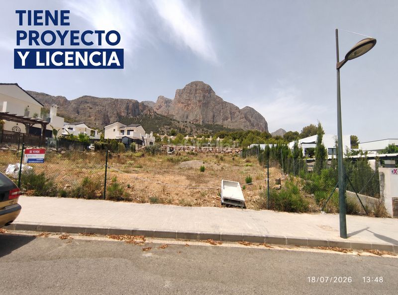 Foto f99e756e-f15b-412b-9fc0-2632816e6976. Residential plot in carrer la solana 4 in balcón de ponoig - Polop paradis - Polop hills Polop