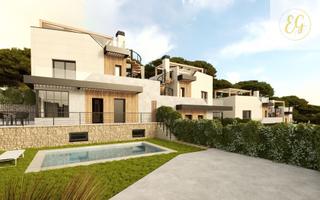 Maison à Polop. Nuevos chalets con vistas al mar y piscina a la venta en polop h