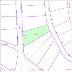 Area edificabile urbana  Carrer dels plans de la batllia. Parcelas urbanizadas en font rubí (camprodon)