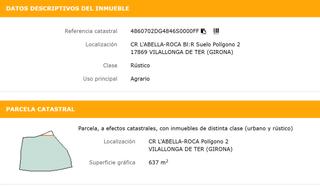 Terreny residencial a Vilallonga de Ter. Parcela urbana en la roca con muchas posibilidades