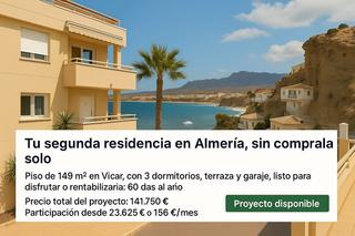 Appartement à La Gangosa. Una segunda residencia en el sur, sin comprarla solo