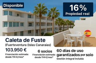 Apartament a Avenida castillo 1a. Tu rincón privado con vistas al mar en fuerteventura nuevo proye