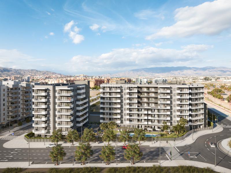 Foto 81938467-9ece-4543-a4e2-ca479346185a. Etagenwohnung 82m<sup>2</sup> mit heizung parking pool in nueva Almería - cortijo grande - vega de acá Almería