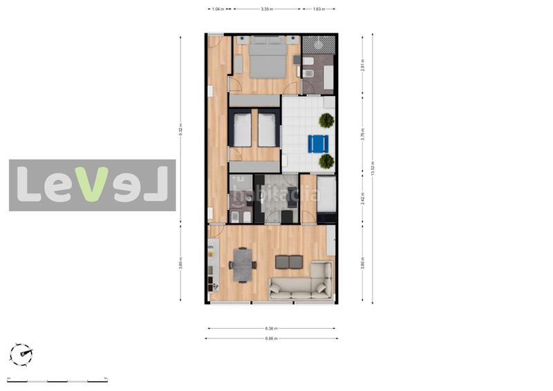 Foto 8a9bb2c6-d531-45a4-a95e-7e7938ec26cc. Appartamento con parcheggio in Avinguda Catalunya Sant Carles de la Ràpita