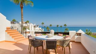 Àtic a El Velerín. Exclusivo ático con terraza privada en la azotea, jacuzzi  vista