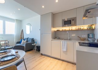 Rent Studio  Calle de perdiguera. Flex living de alojamiento temporal de 1 habitación independient