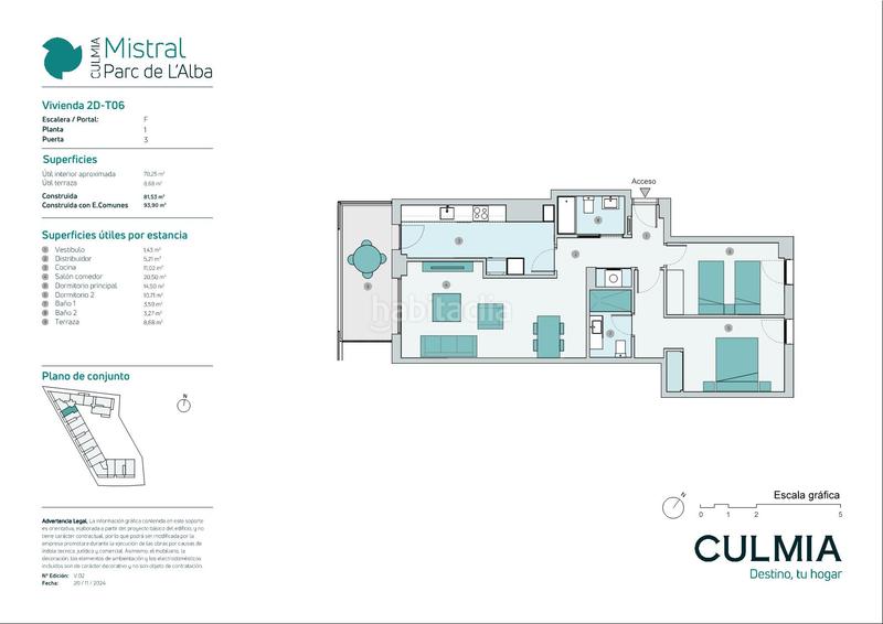 Foto fbb3e0b5-9f3c-40da-ac9a-5179bcdaf450. Piso 93m<sup>2</sup> en avinguda de la ciència 7 en Serraparera Cerdanyola del Vallès