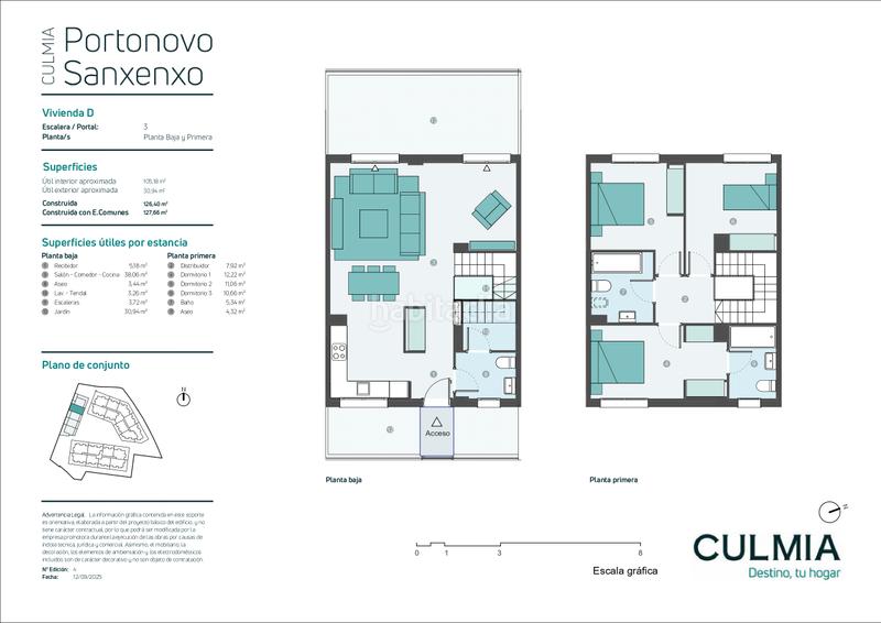 Foto 7c9efd64-f2f5-45f3-9329-06ac14901af2. Reihenhaus 127m<sup>2</sup> in ep-9206 1 in Adina - Portonovo Sanxenxo