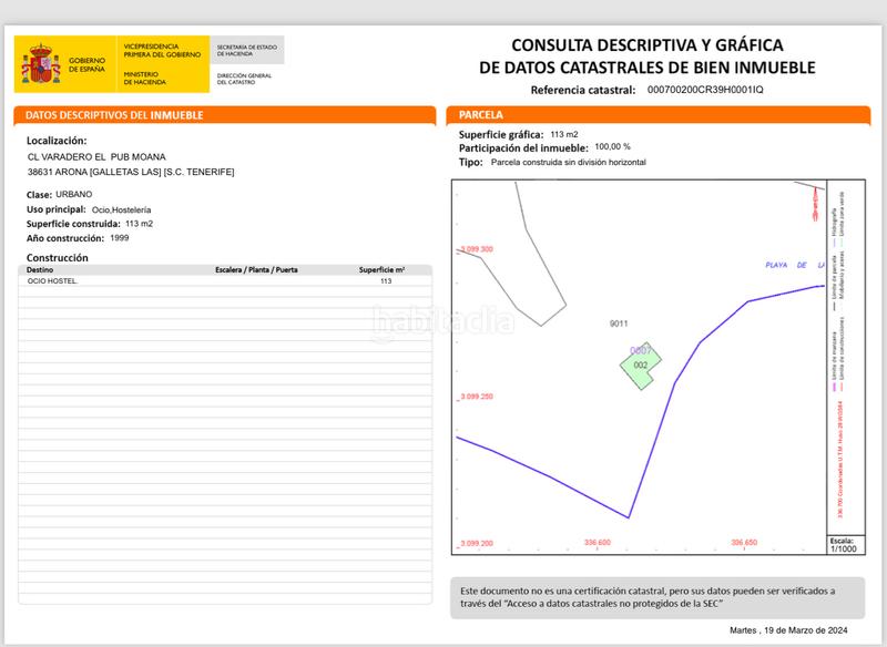 Foto 2db65b89-4775-4eb1-8154-02819ddc2aab. Geschäftsraum in avenida del atlántico 5 in Las Galletas Arona